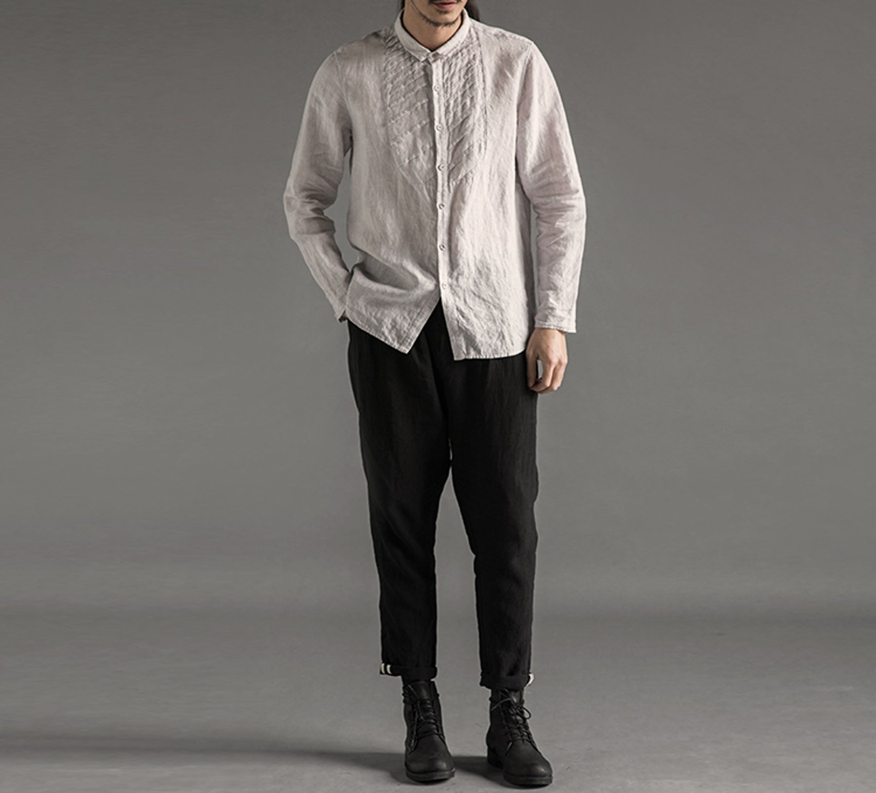 edoa Linen Harem Pants 