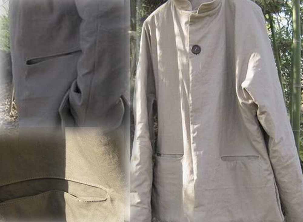 Tang suit linen jacket edoa