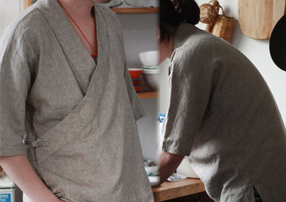 Washed Lithuanian linen shirt edoa