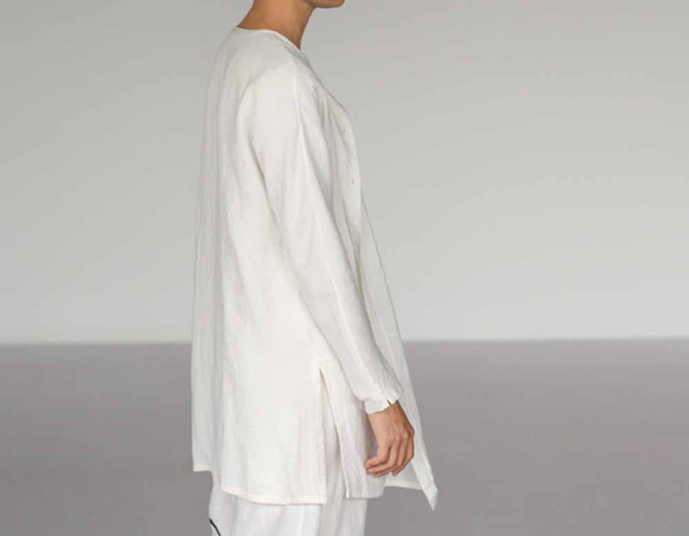 edoa Shell Buttoned Linen Shirt