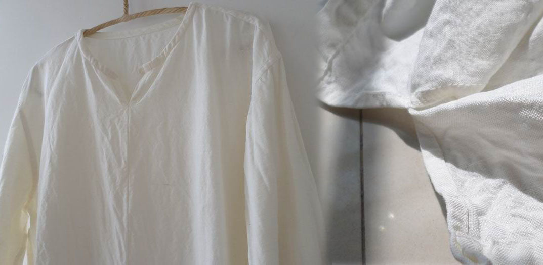 edoa Heavy Weight Washed Linen Shirt