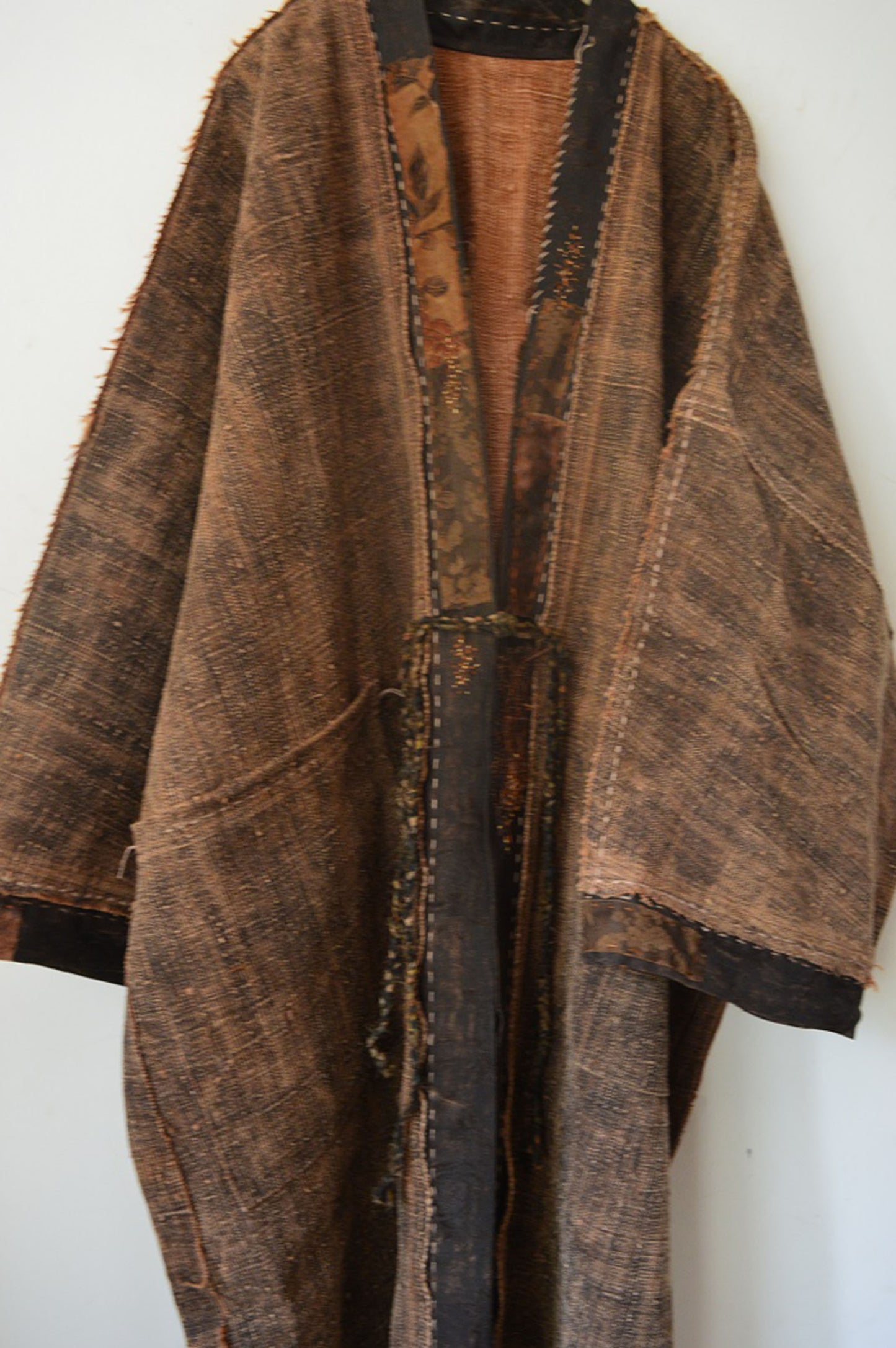 Mud Tussah Silk Chinese Hanfu Coat co0186 X012