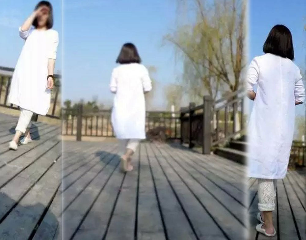 edoa White Washed Linen Tunic