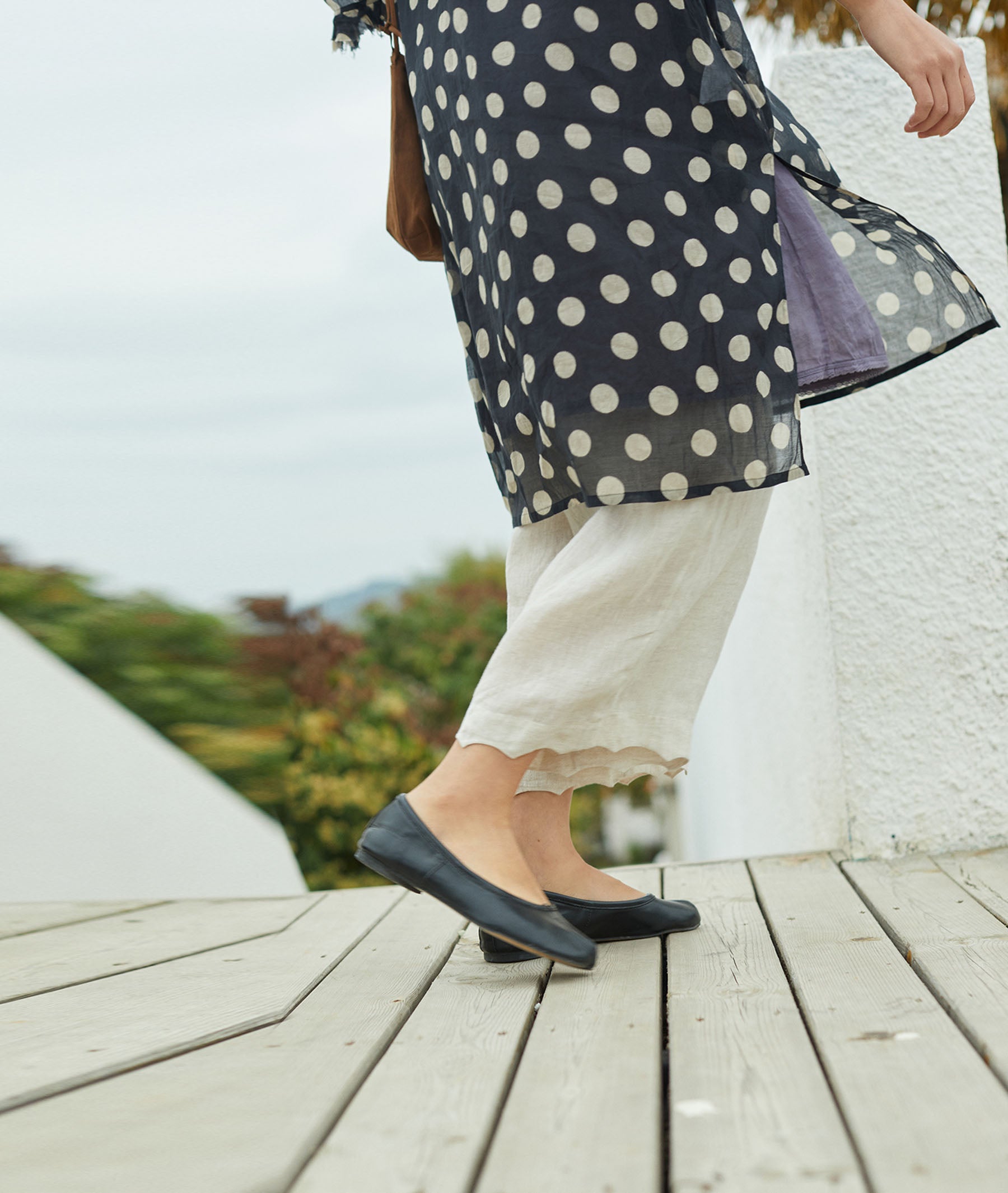 edoa Loose Fitting Thin Linen Underpants