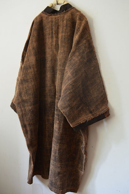 Mud Tussah Silk Chinese Hanfu Coat co0186 X012