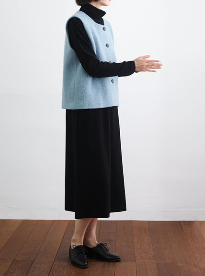 edoa Boiled Wool Vest 