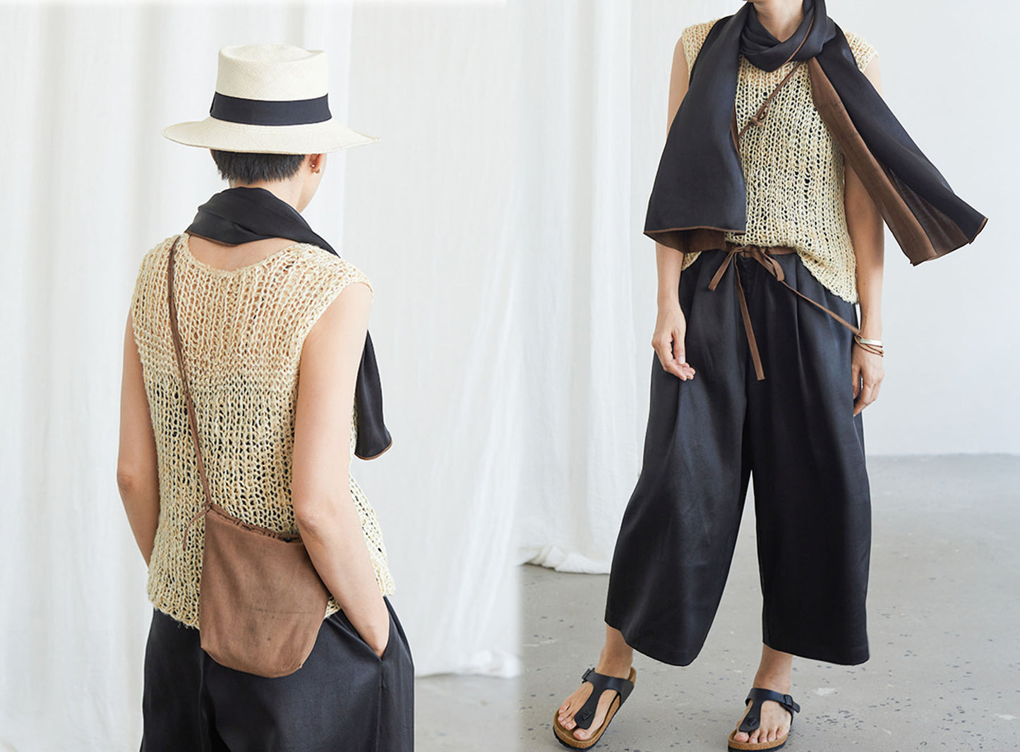 edoa Mud Silk Scarf 