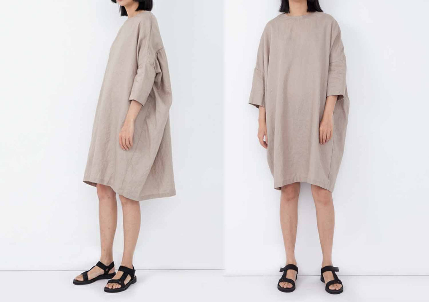 edoa French Linen Smock Tunic