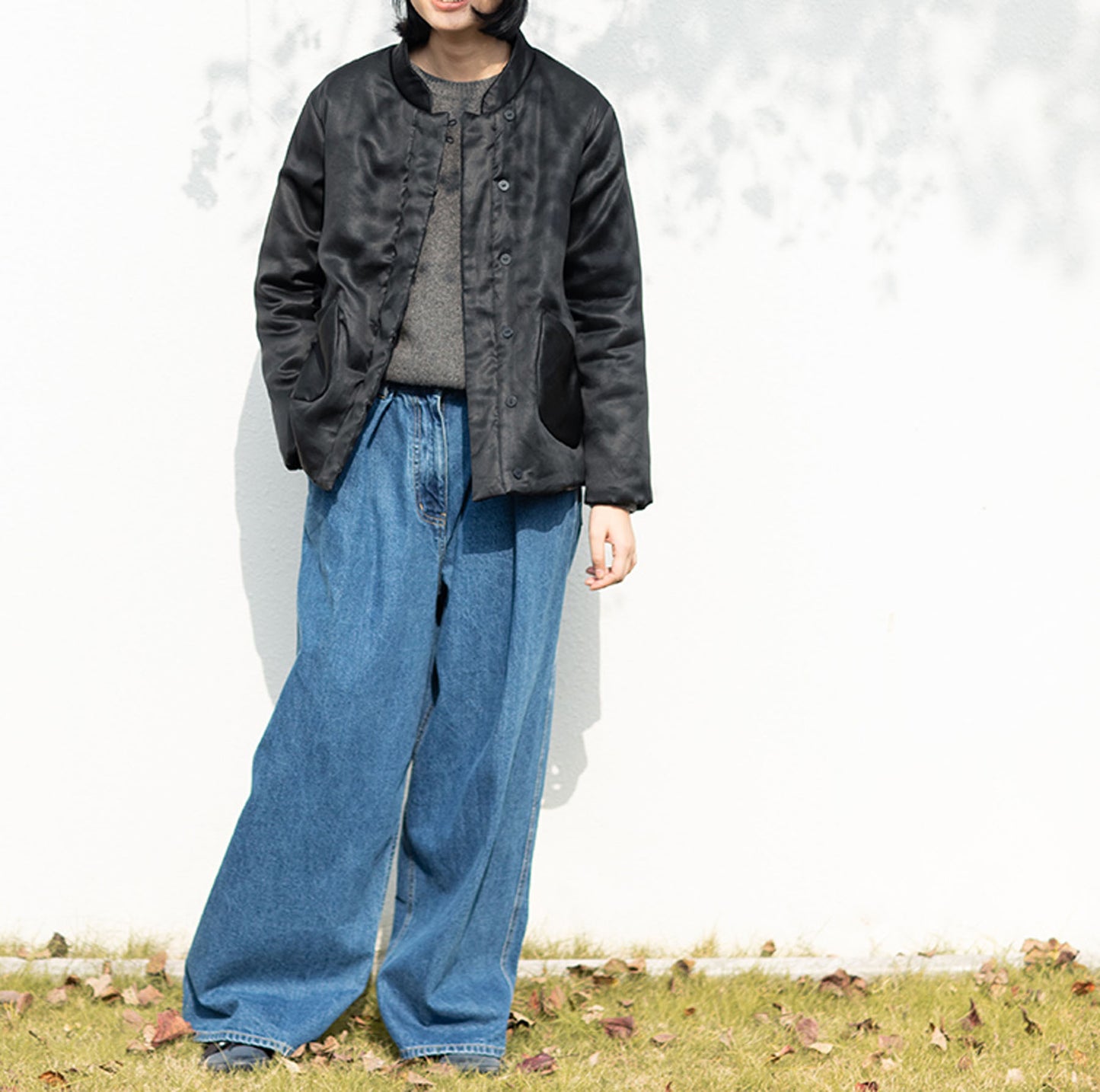 edoa Mud Silk Padded Jacket 