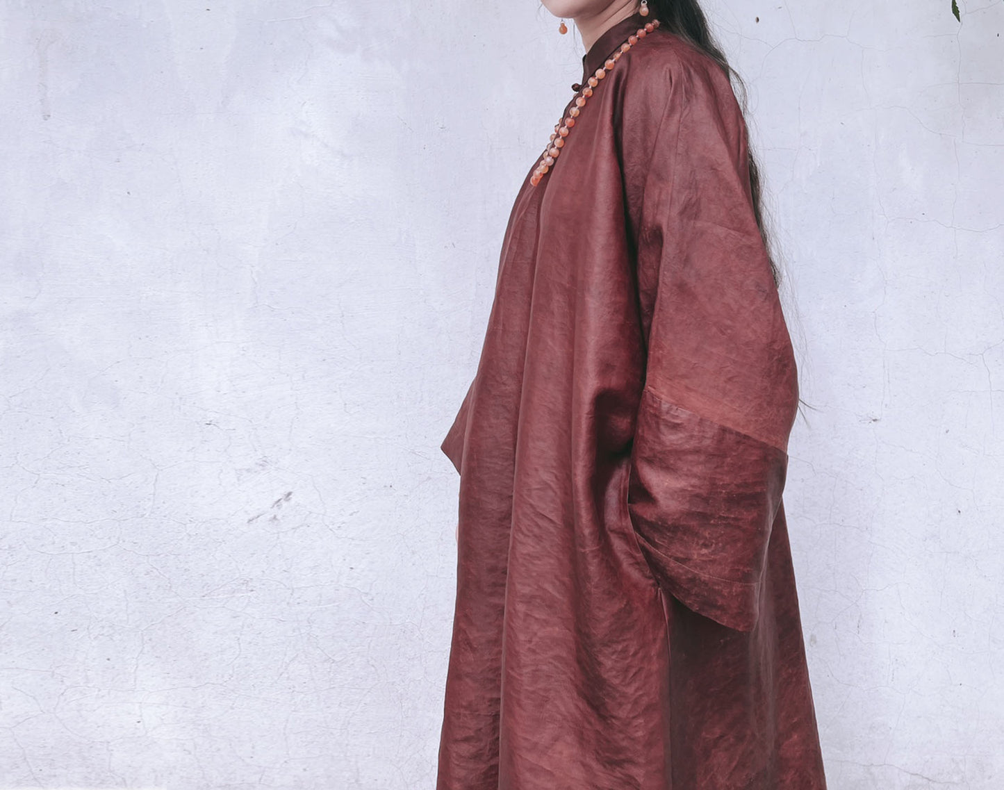 edoa Handmade Mud Silk Qipao Dress 
