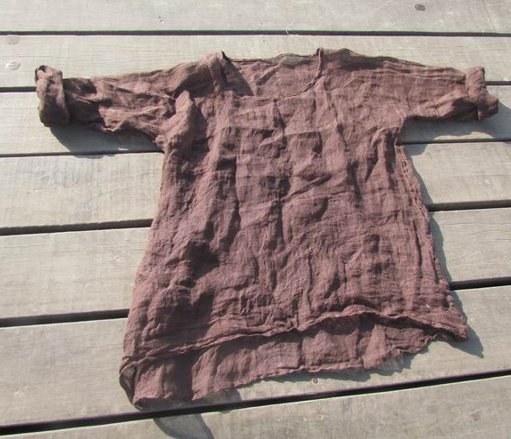 Summer Linen Gauze Top to0330 202