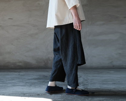 edoa Linen Apron Pants 