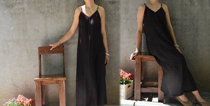 edoa Reversible Mud Silk Jacquard Camisole Dress