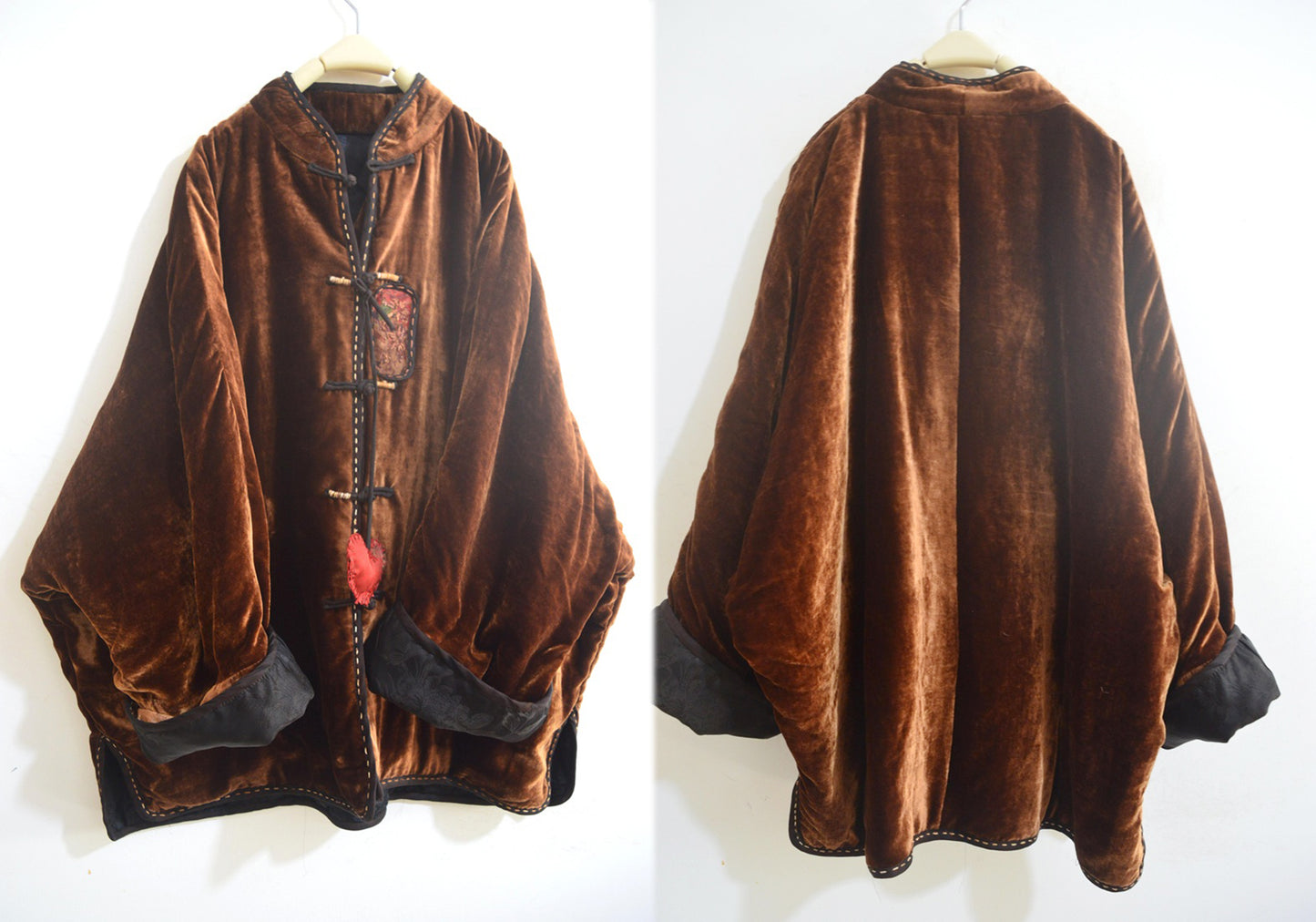 Mulberry Silk Velvet Padded Chinese Jacket ja0081 X300
