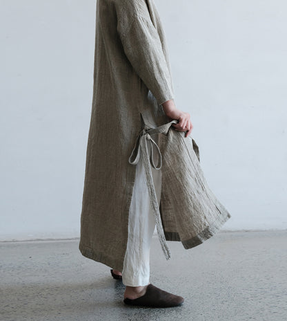 edoa Flax Linen Kaftan