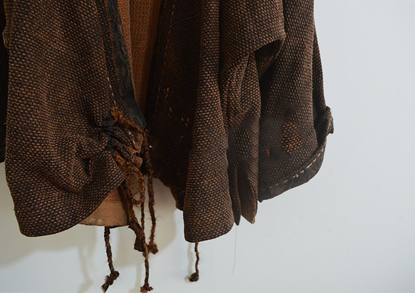 edoa Loose Mud Tussah Silk Jacquard Jacket