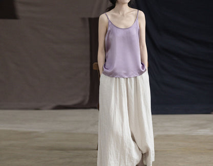 edoa Silk Satin Camisole Top