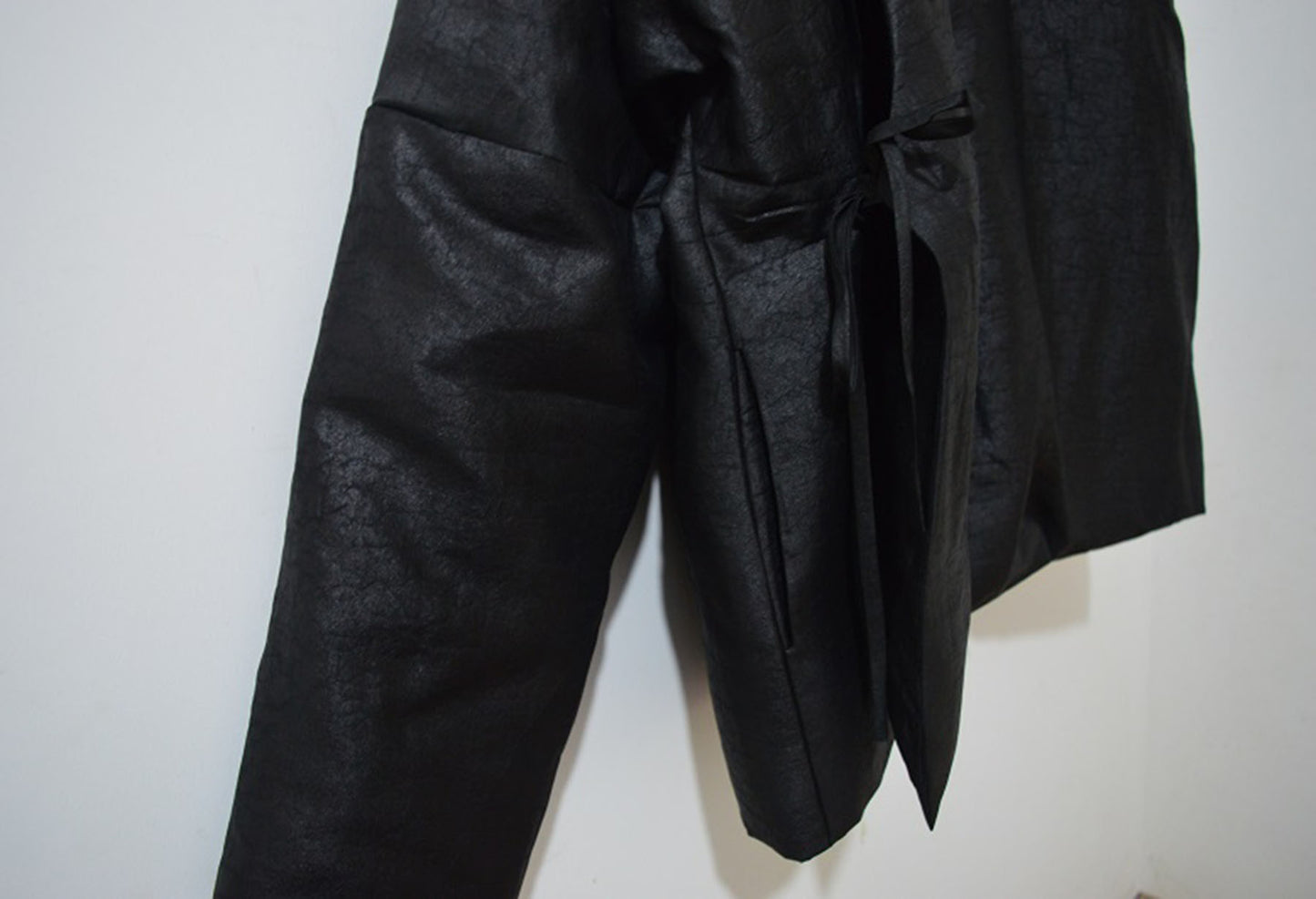 Cracked Mud Silk Goose Down Coat co0088 A446