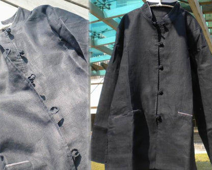 edoa Chinese Cheongsam with Chinese Frog Buttons