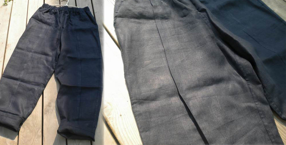 edoa Front and Back Seam Trousers