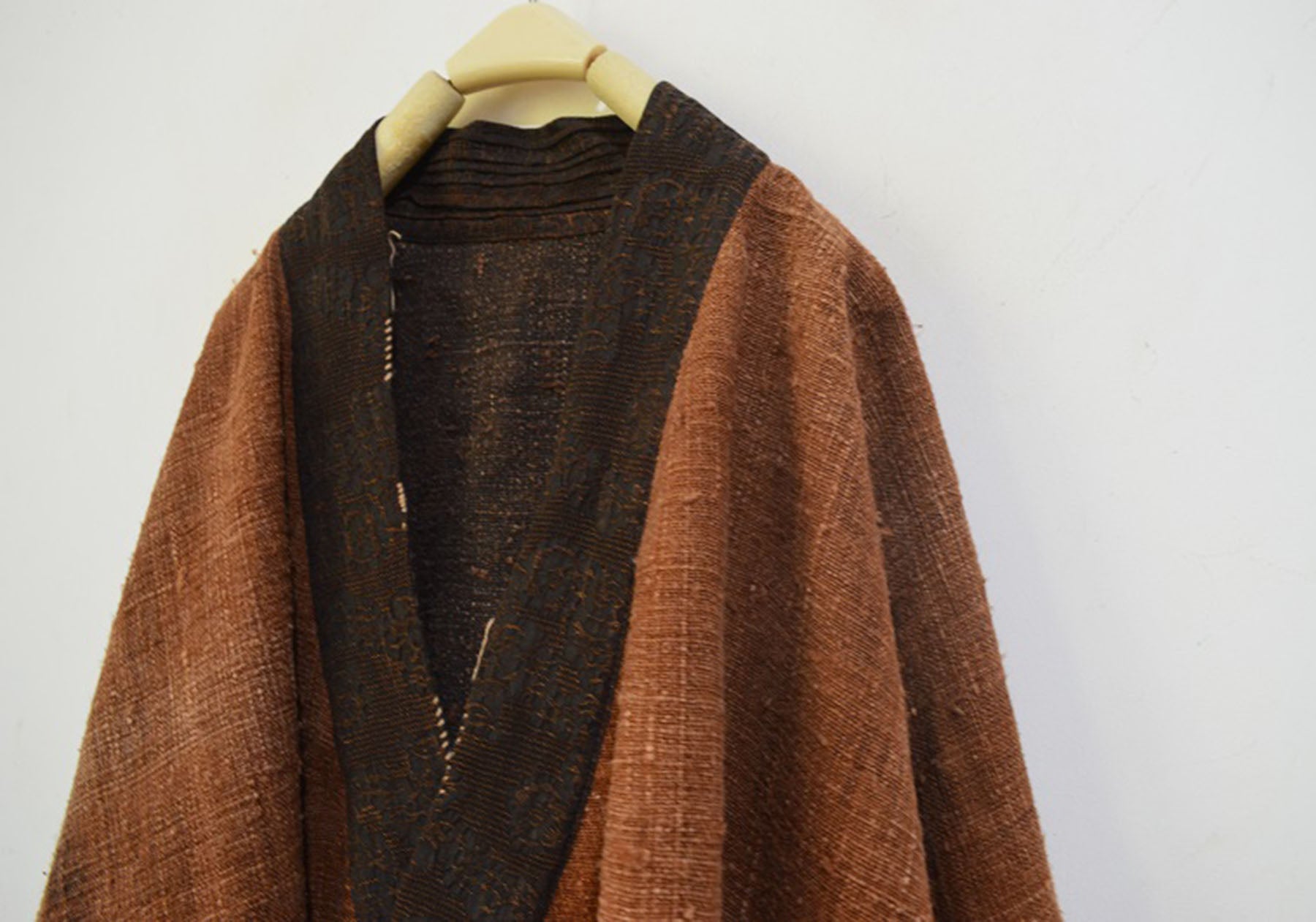 edoa Reversible Mud Tussah Silk Hanfu