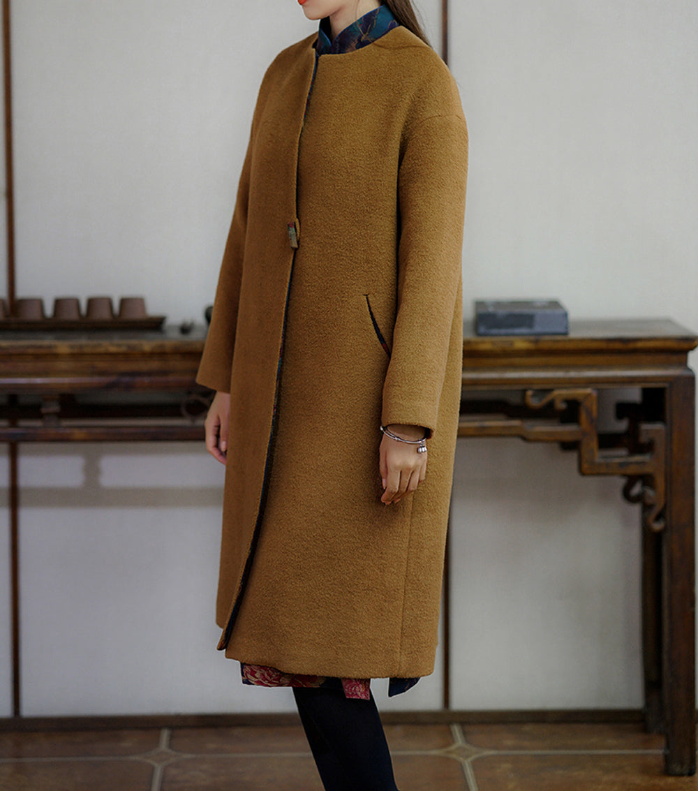 edoa Wool Cashmere Blend Coat