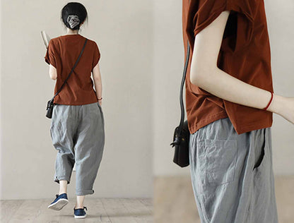 edoa Tapered Boyfriend Pants