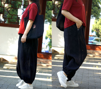 edoa Linen Lantern Pants