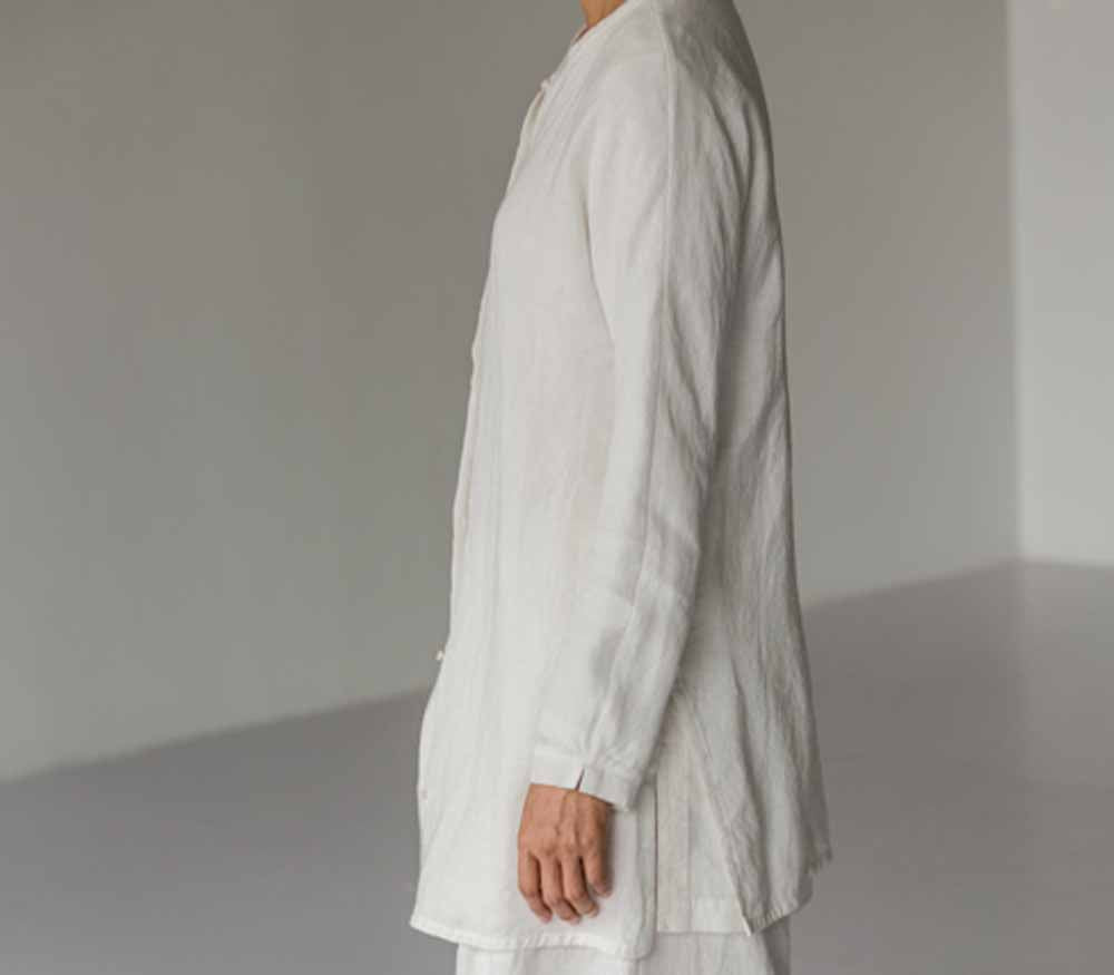 edoa Shell Buttoned Linen Shirt