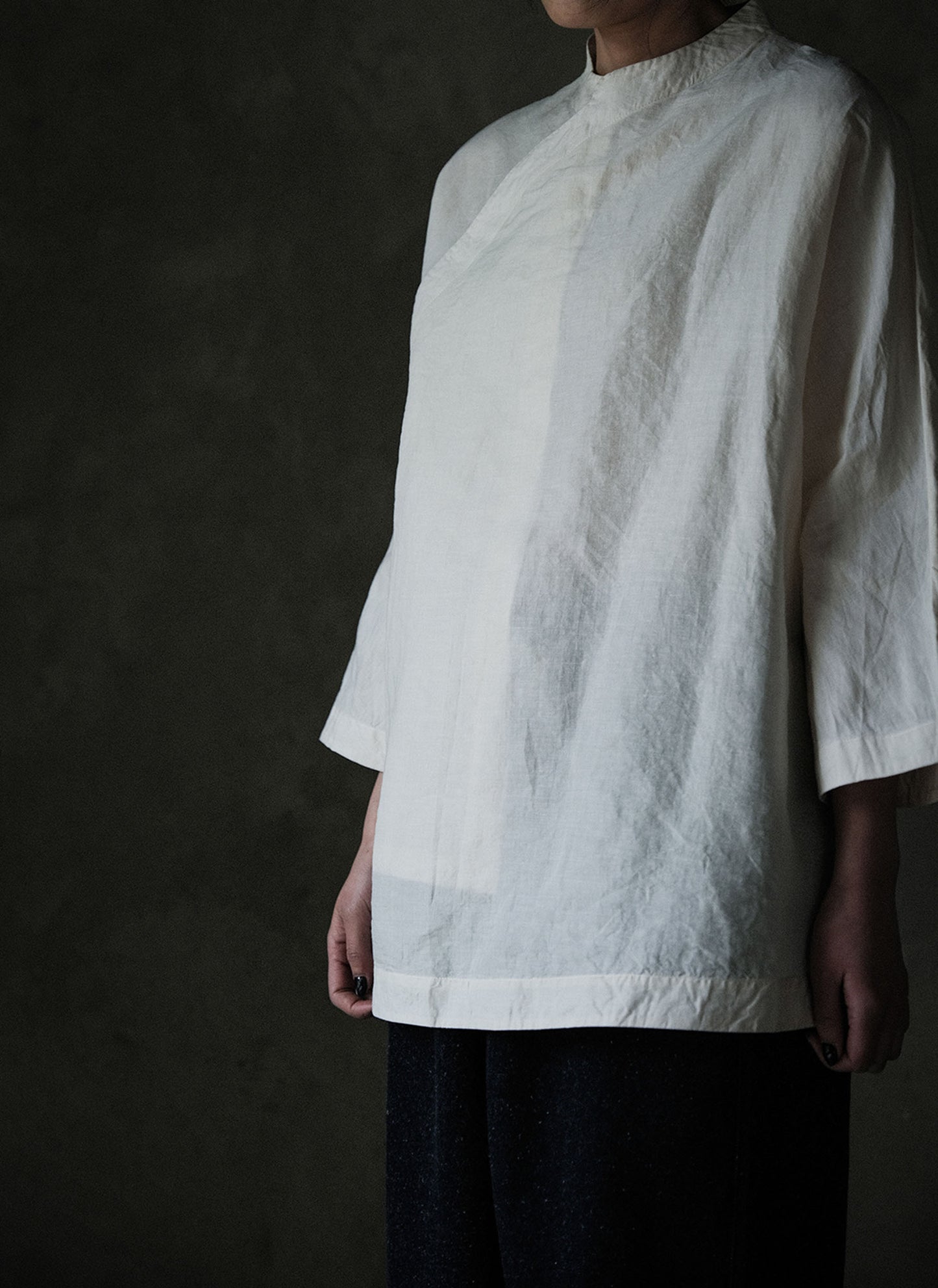 edoa Paper Cotton Chinese Top