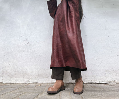 edoa Handmade Mud Silk Qipao Dress 
