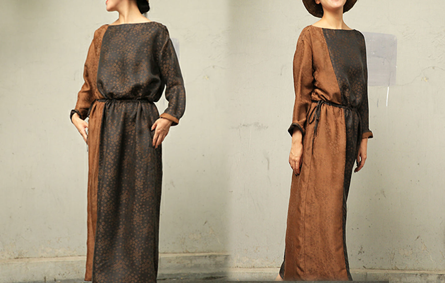 edoa Mud Silk Cotton Blend Dress