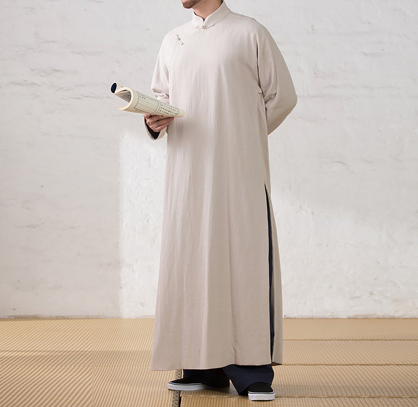 edoa ramie cheongsam