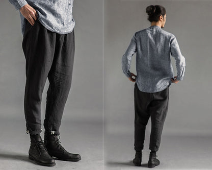edoa Linen Harem Pants 