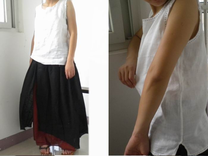 edoa Linen Tank Top