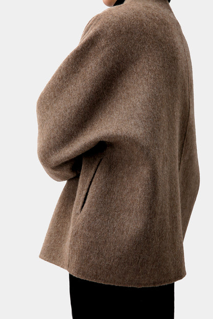 edoa  Double-faced Wool Alpaca Jacket