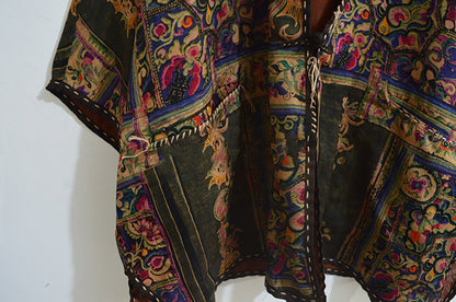 Reversible Printed Mud Silk Jacket ja0038 X280