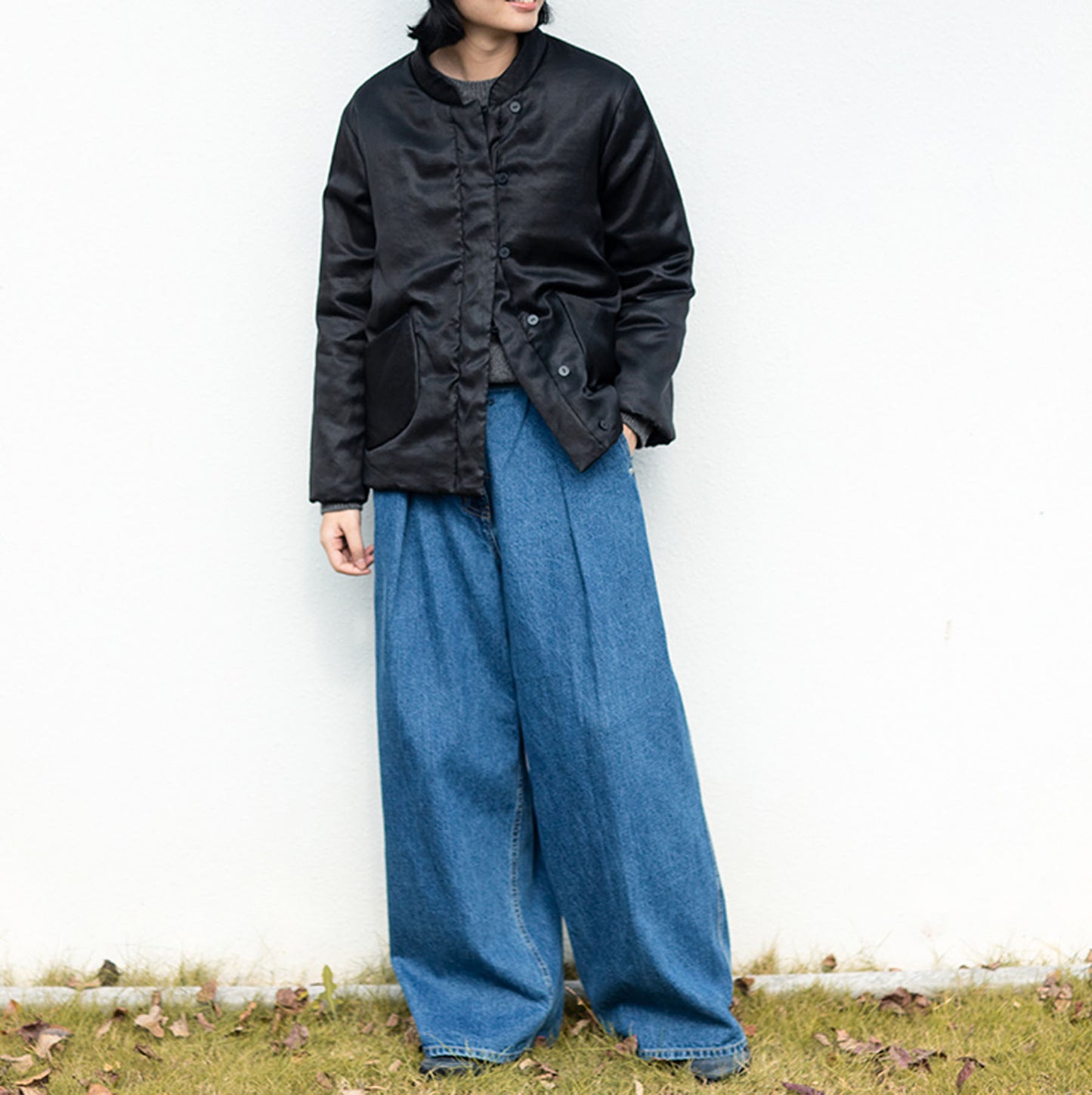 edoa Mud Silk Padded Jacket 