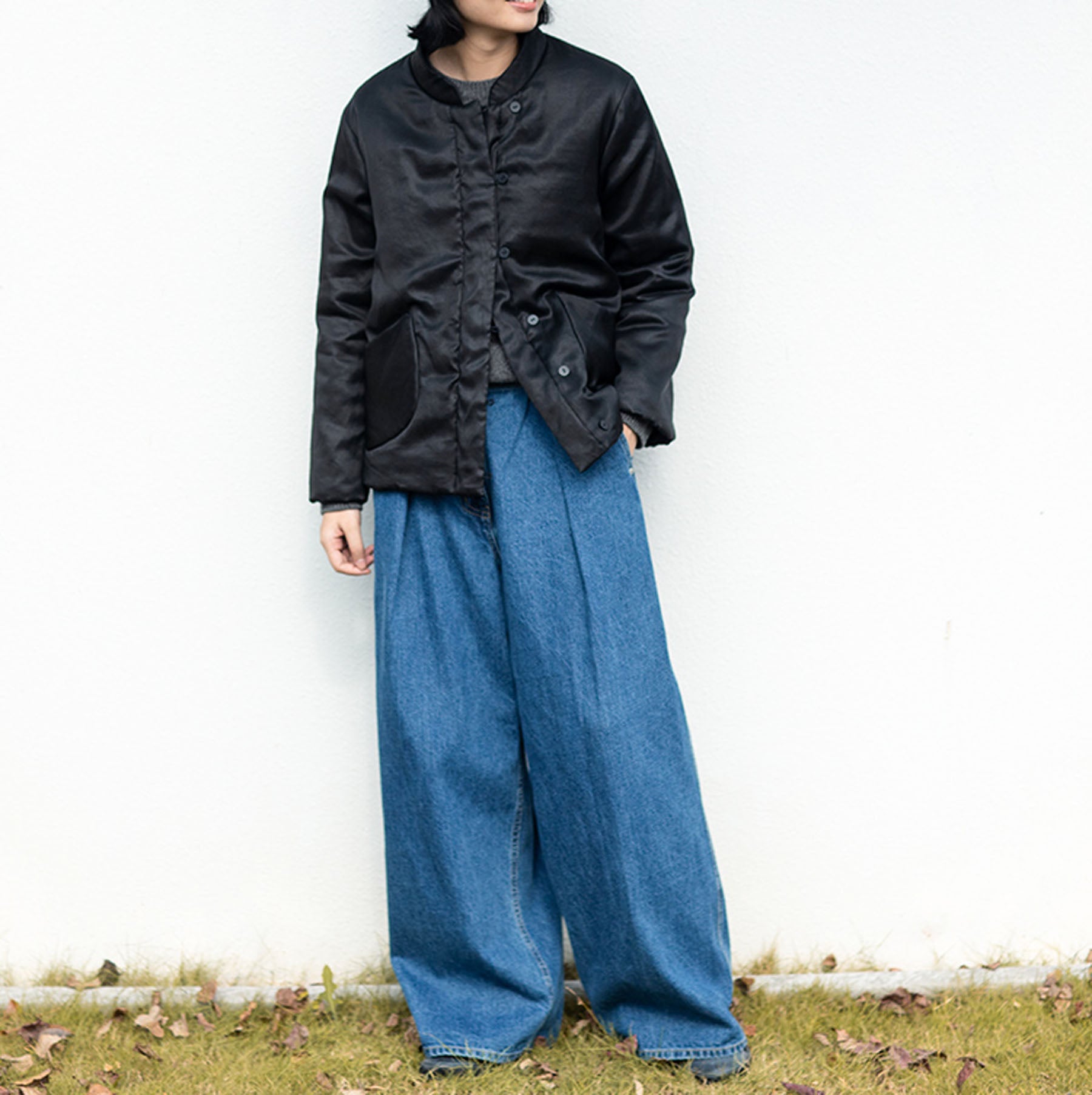 edoa Mud Silk Padded Jacket 