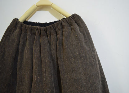 Mud Tussah Silk down Pants pa0078 A454