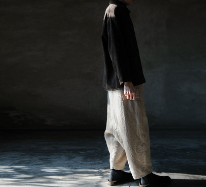 edoa Mud Tussah Silk jacquard Shirt