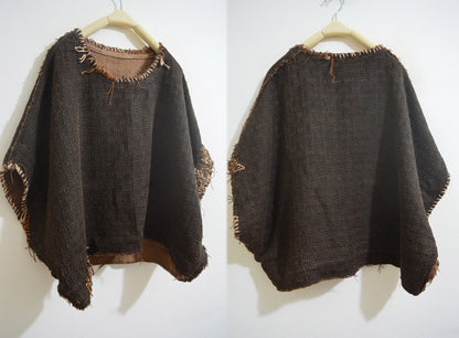 Mud Tussah Silk Jacquard Smock Top to0219 X264
