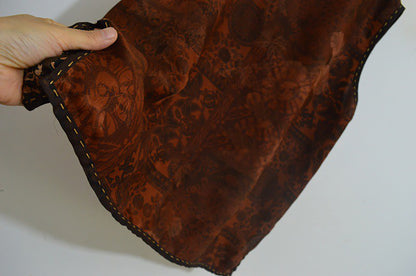 Reversible Printed Mud Silk Tank Top to0150 X274