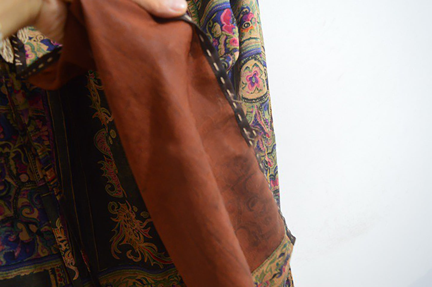 Printed Mud Silk Wrap Skirt sk0037 X277