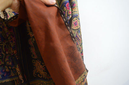 Printed Mud Silk Wrap Skirt sk0037 X277