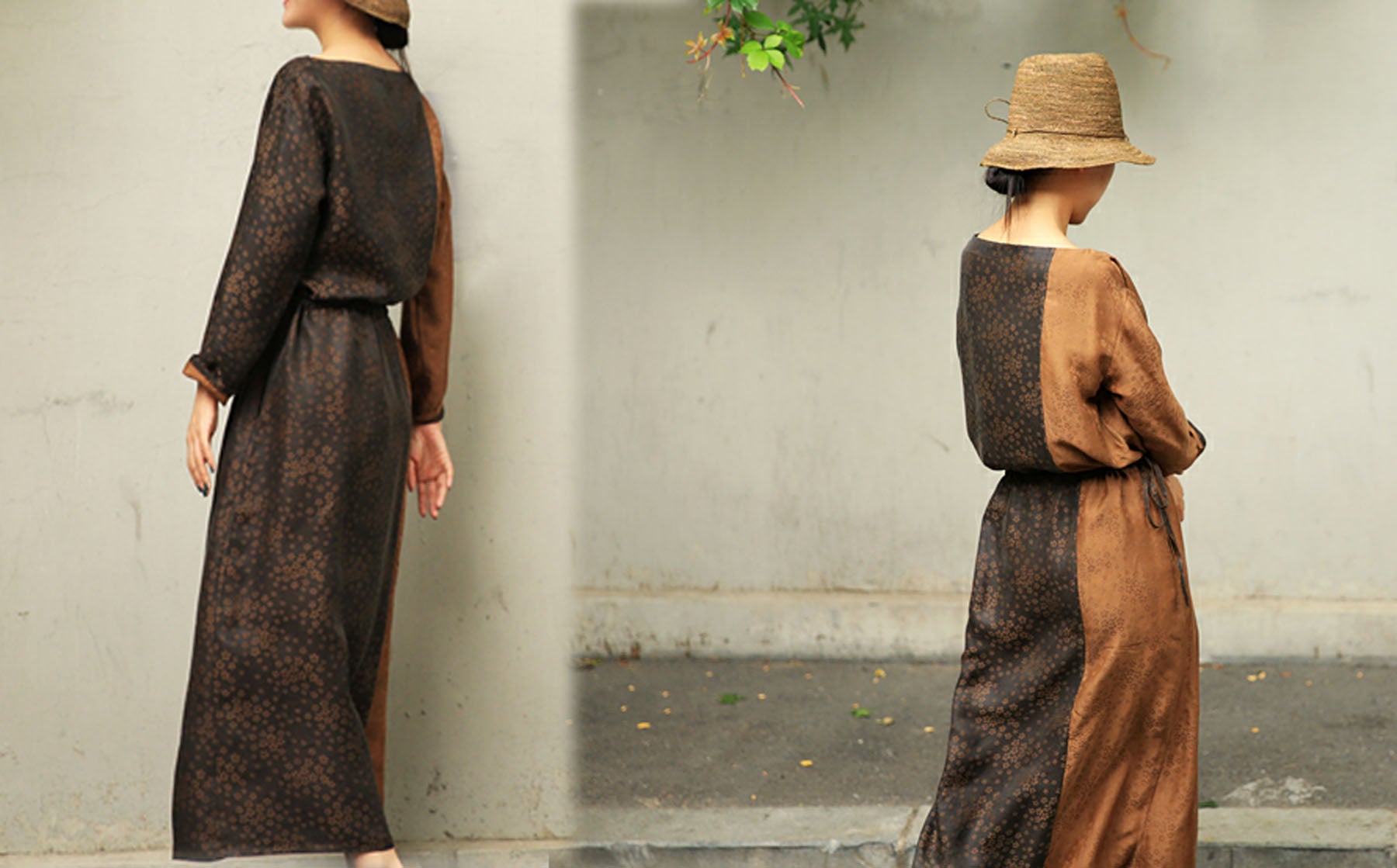 edoa Mud Silk Cotton Blend Dress