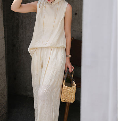 edoa Tussah Silk Qipao