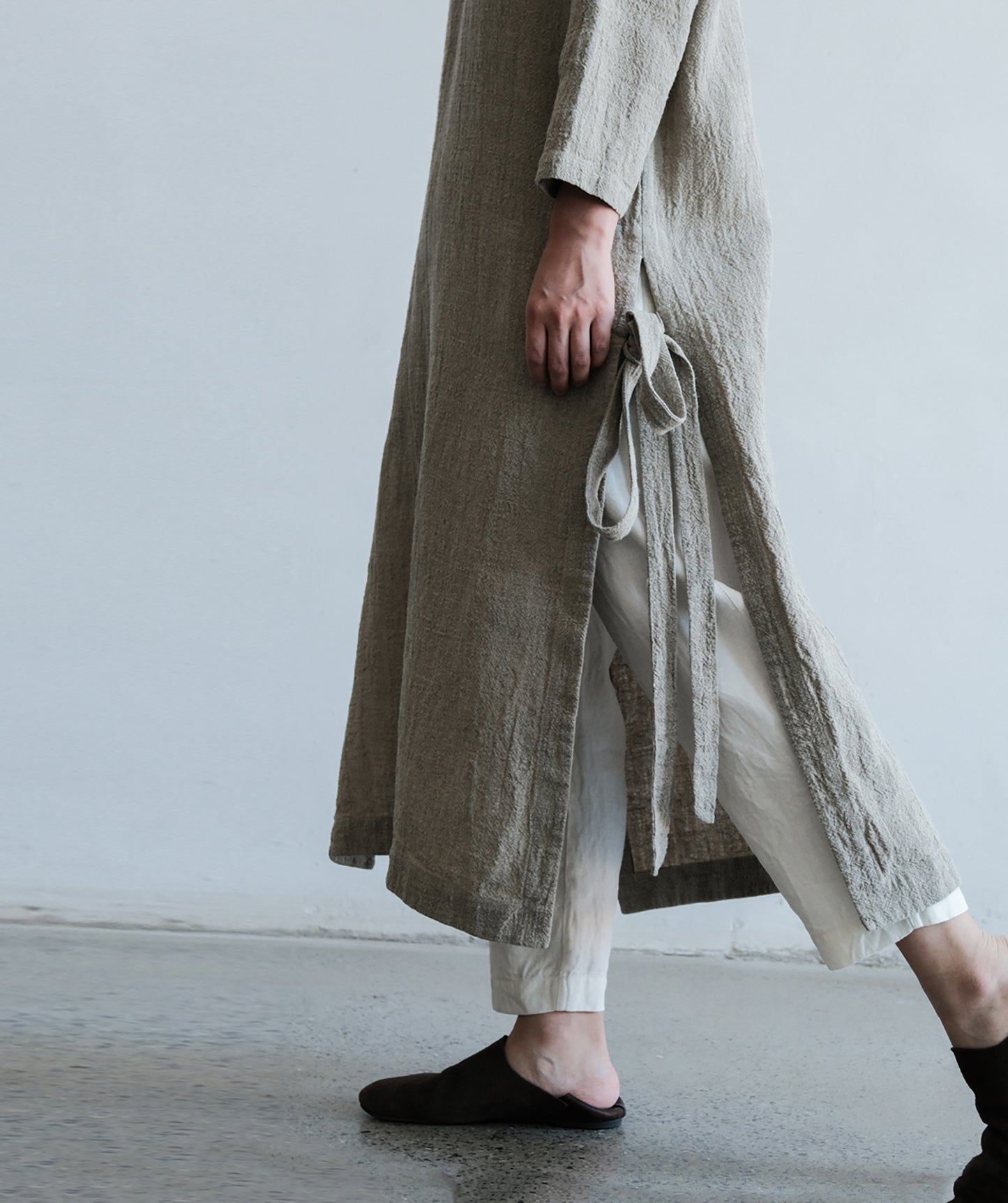 edoa Flax Linen Kaftan