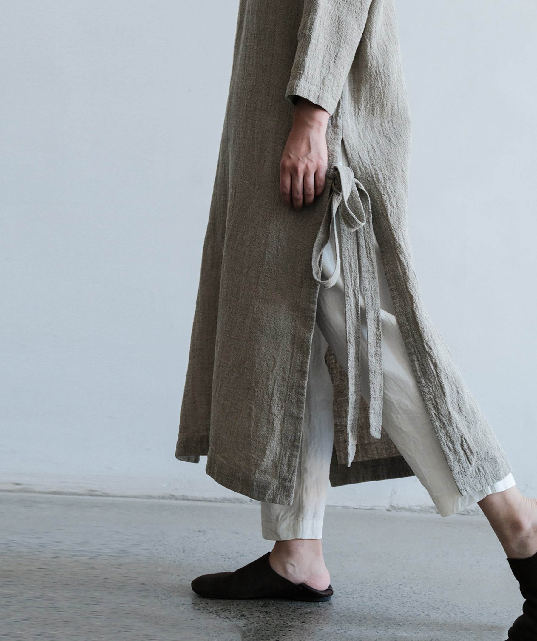 edoa Flax Linen Kaftan