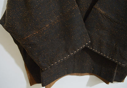 Reversible Mud Tussah Silk Top to0123 X204